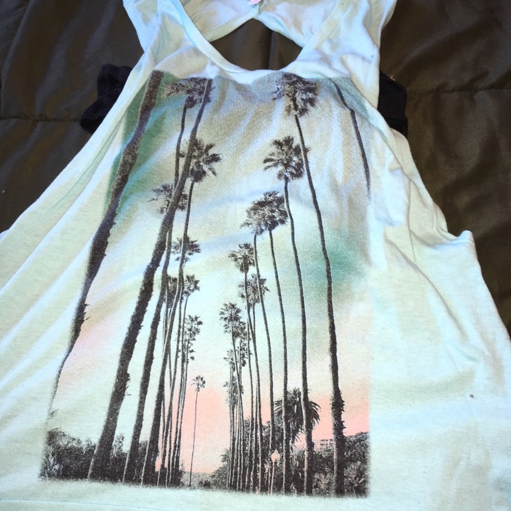 A muscle tank top